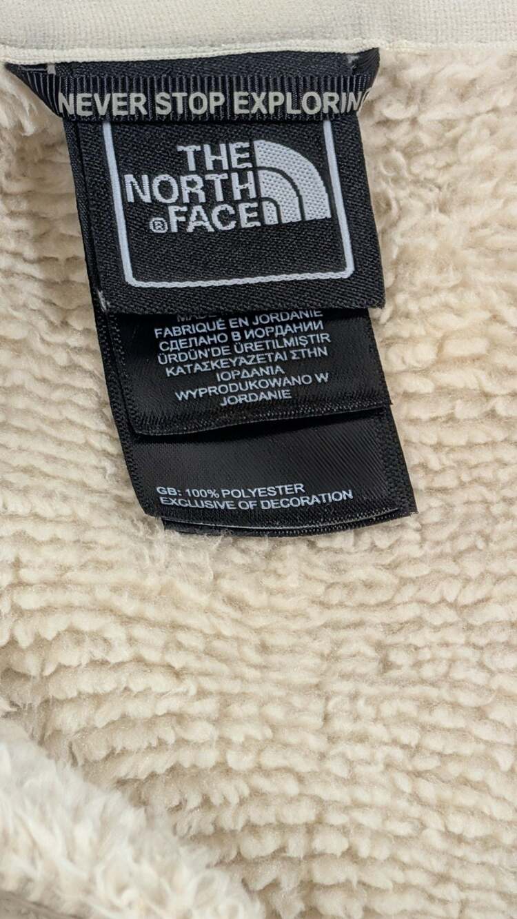 The North Face Women's Osito Full Zip Fleece Jacket in Flax L - Picture 2 of 12